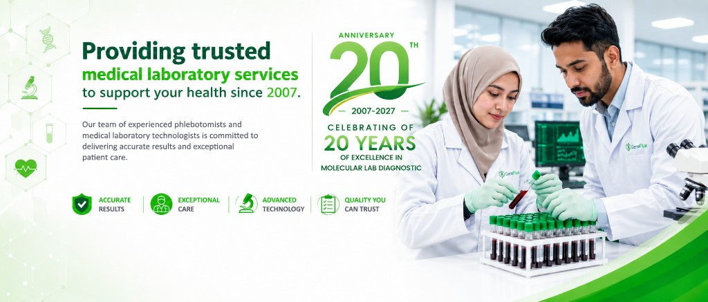 GeneFlux — Providing trusted medical laboratory services since 2007